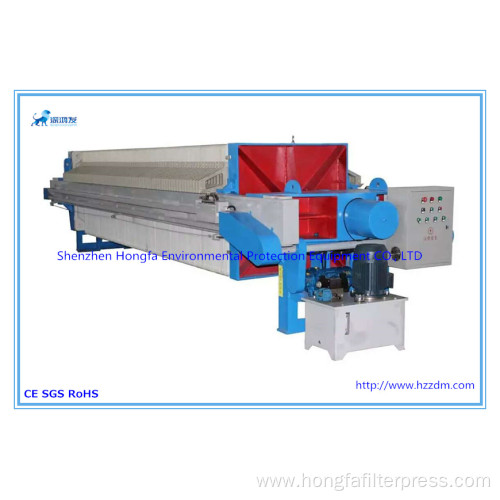 Quartz sand silica sand sludge dewatering Filter Press